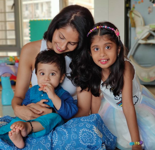 Chhavi Mittal, Areeza Hussein and Arham Hussein